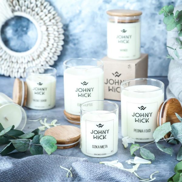 wegańskie świece sojowe