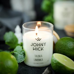 świeca sojowa tajska limonka