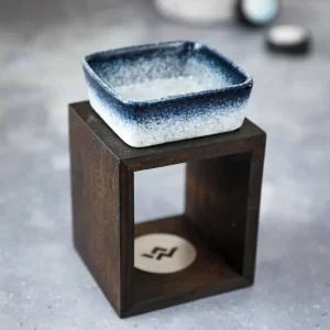 kominki do wosków zapachowych drewniane