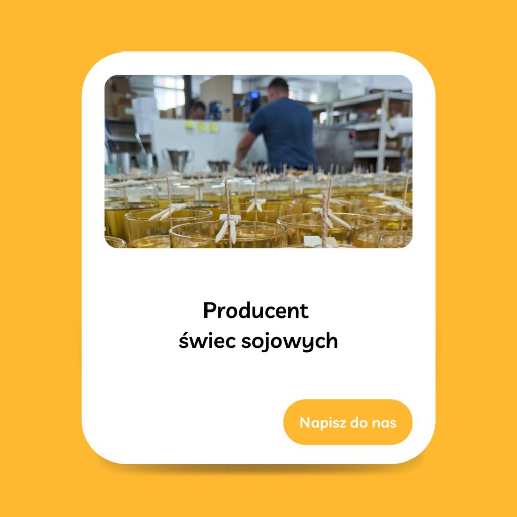 producent świec zapachowych