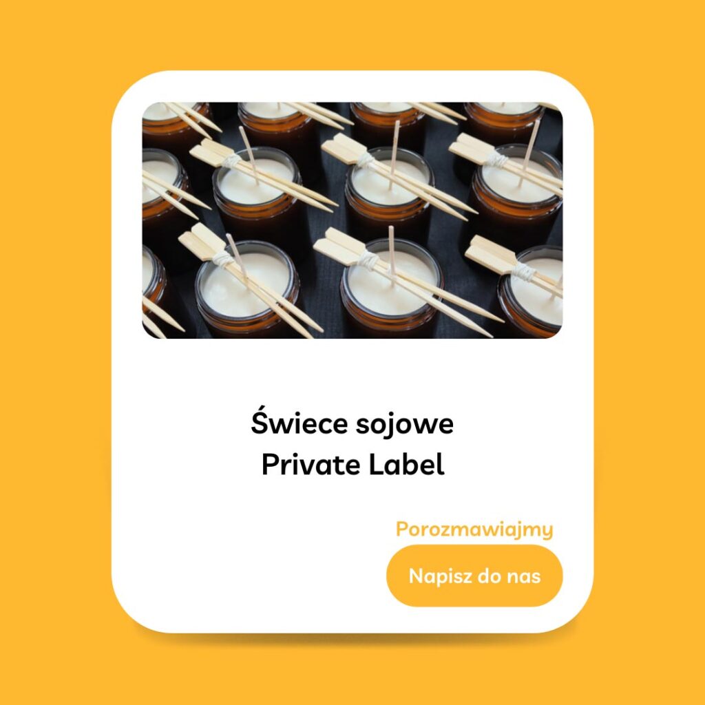 produkcja świec zapachowych
private label