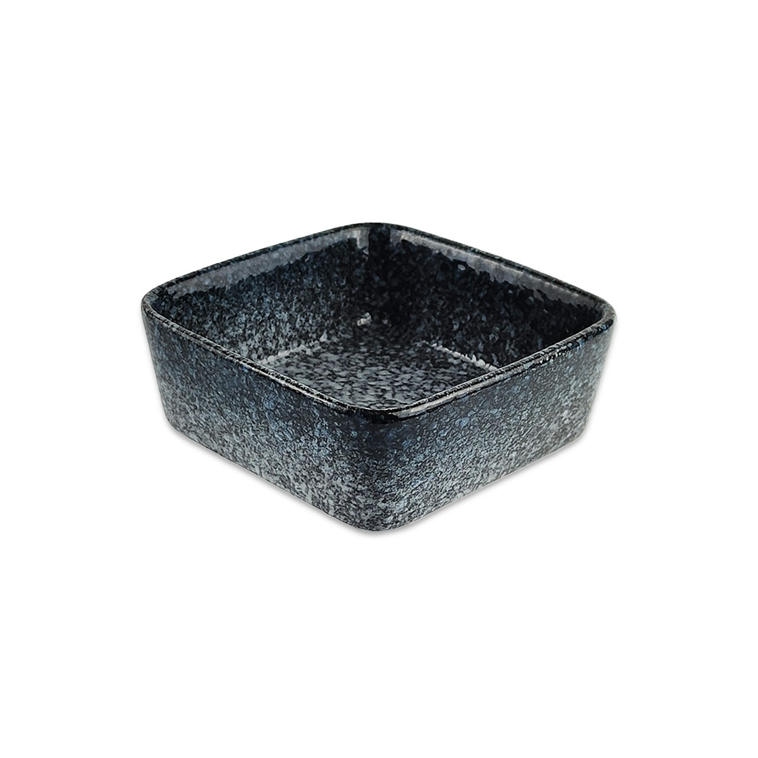 miseczka do kominka na woski zapachowe szaro-niebieska2