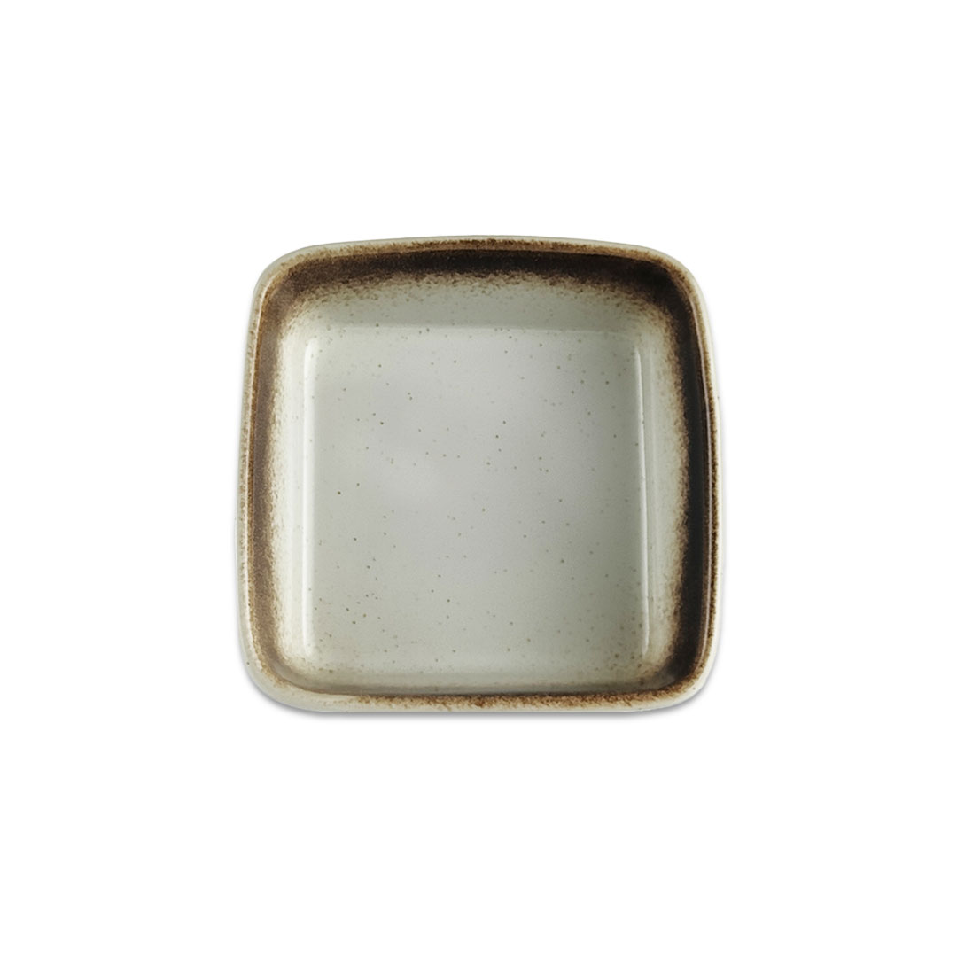 miseczka do kominka na woski zapachowe kremowa