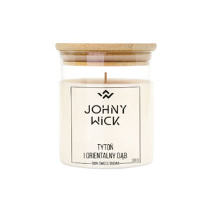 świeca sojowa tytoń i orientalny dąb